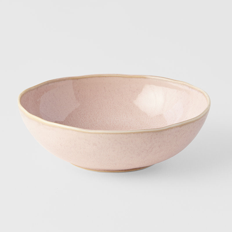 Small Oval Bowl 14 cm, 200 ml / Sakura Pink Glaze