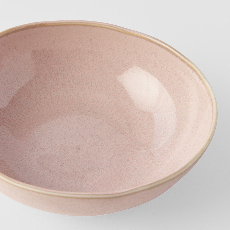 Small Oval Bowl 14 cm, 200 ml / Sakura Pink Glaze