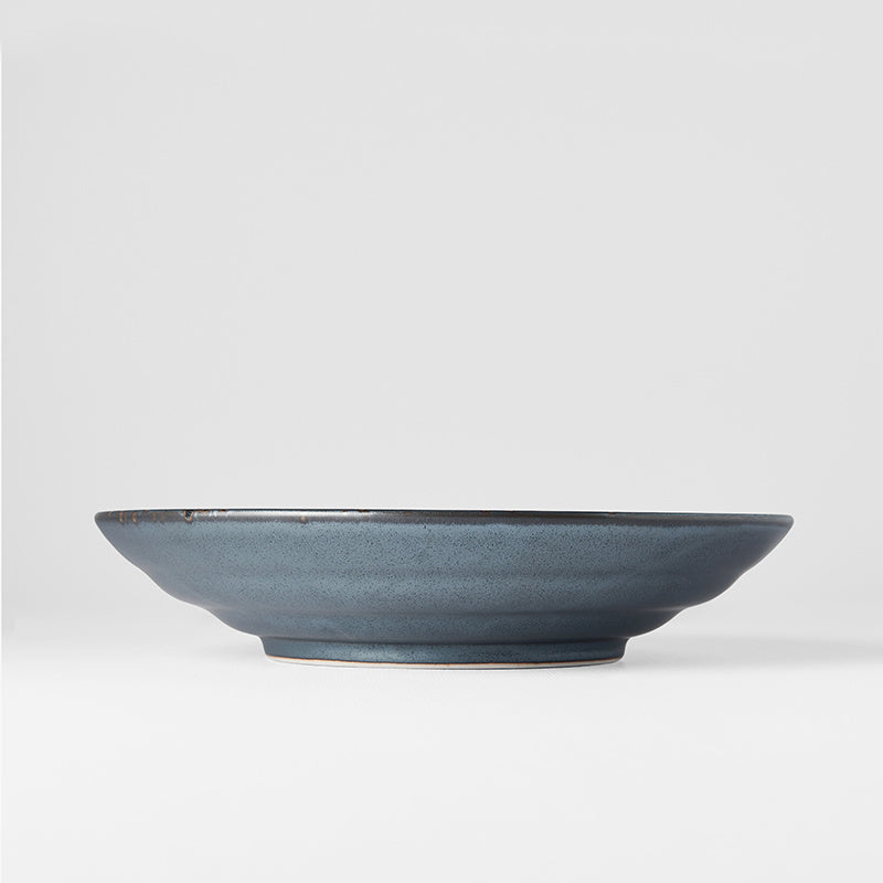 Serving Bowl, 28.5 cm, 1200 ml, Black Pearl Design with Inner Pattern