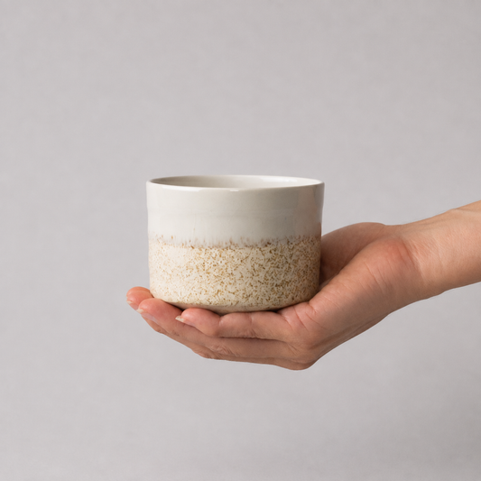 Matcha Tea Bowl 10cm Aozora Fleck
