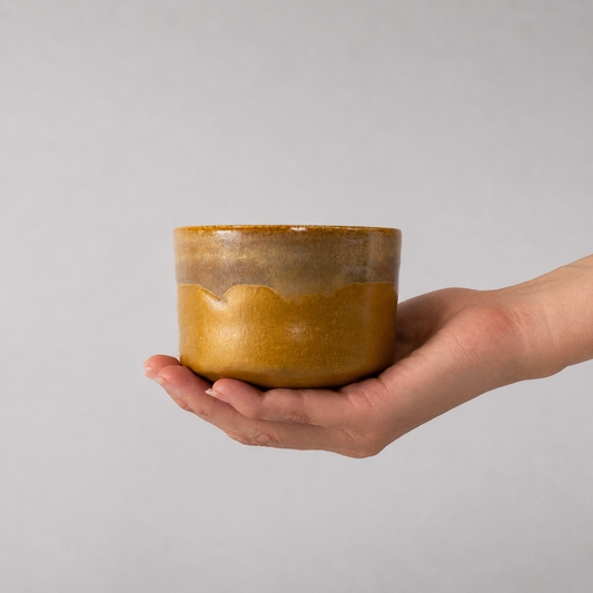 Matcha Tea Bowl 10cm Caramel