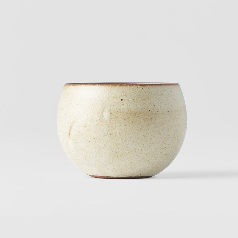 Rounded Tea-cup 180 ml / Oatmeal Glaze