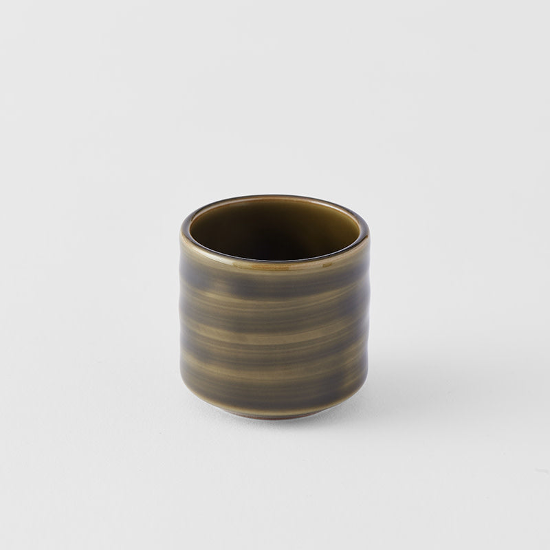 Sake Cup 40 ml 'ochoko' / Oribe Green