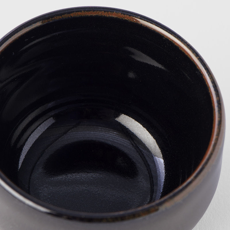 Sake Cup 40 ml 'ochoko' / Tenmokku Black Glaze