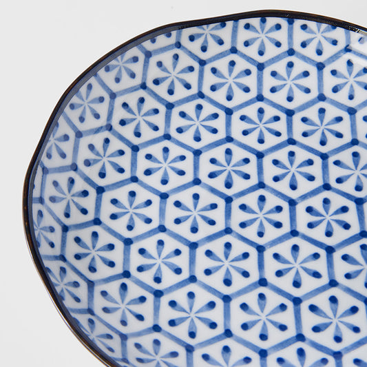 Dinner Plate 23 cm / Flower Pattern