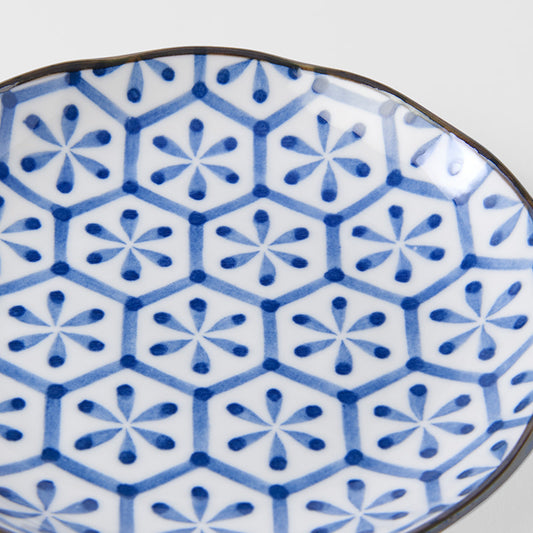 Tapas Plate 16,5 cm / Flower Pattern