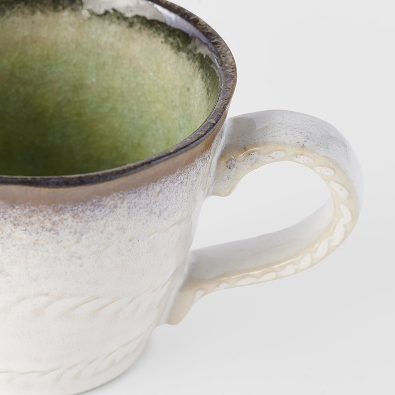 Mug 9.2 cm, 220 ml / Lime Green Glaze