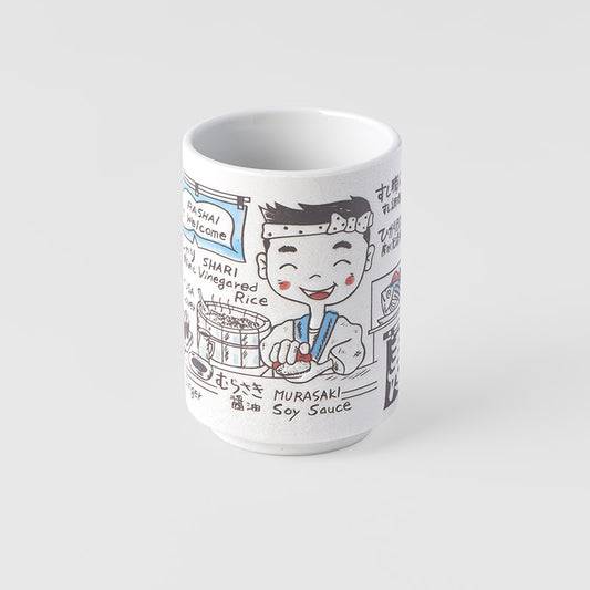 Sushi Mug 7.5 cm, 250 ml / Sushi Chef Design