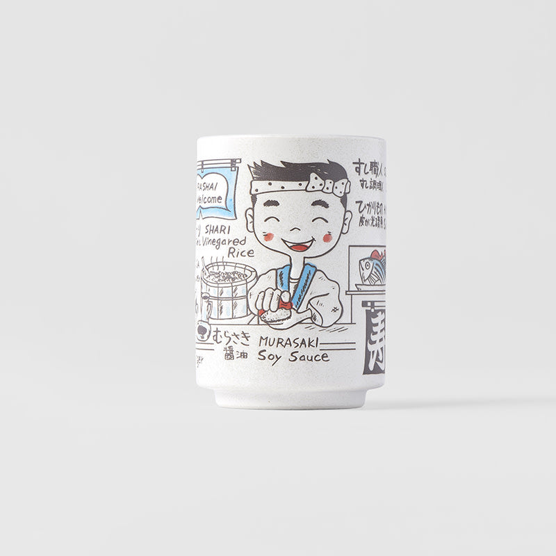 Sushi Mug 7.5 cm, 250 ml / Sushi Chef Design