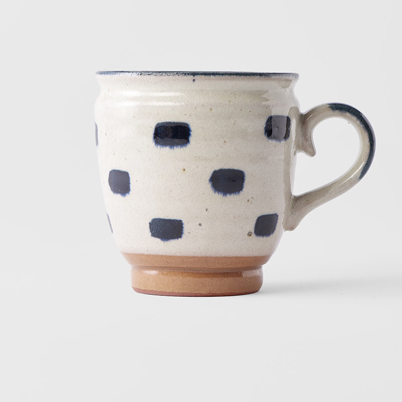 Mug With Handle 300 ml / Indigo Dot Glaze