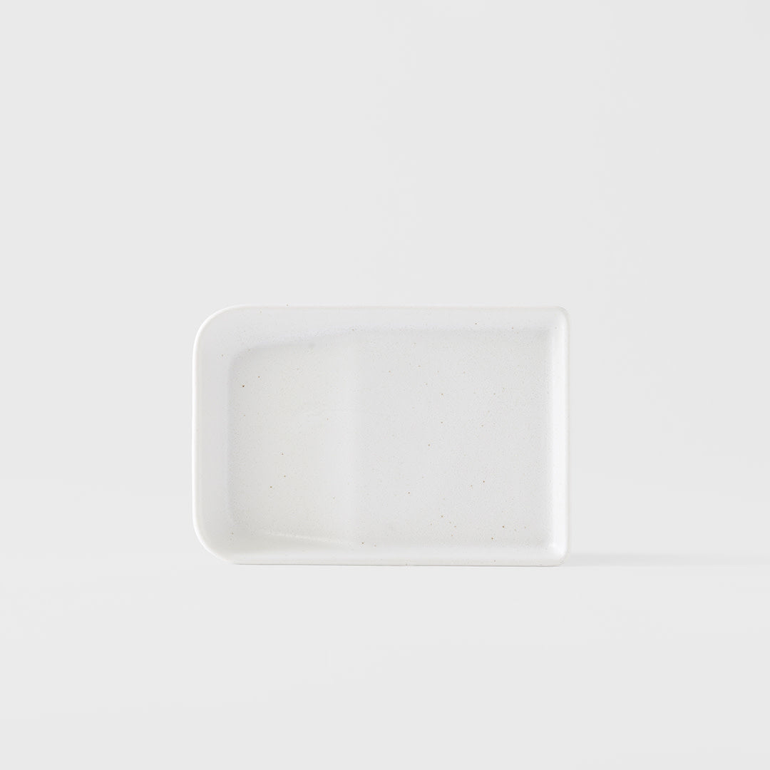 Sauce Dish 13cm Matt White Glaze