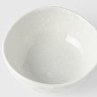 Organic Sauce Dish 10.5 cm, 100 ml / Soft White Glaze