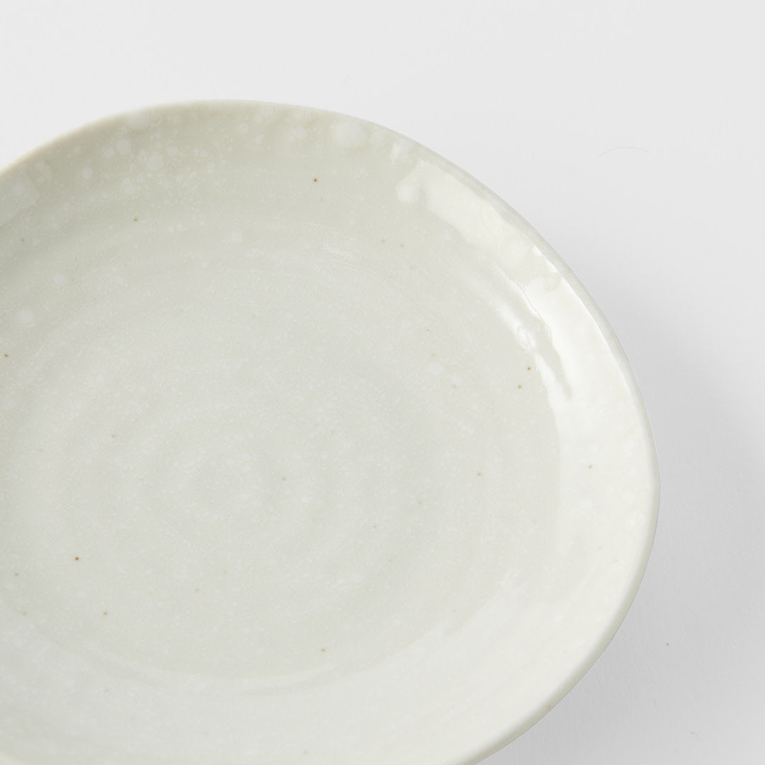 Saucer 13.5 cm / Soft White Glaze