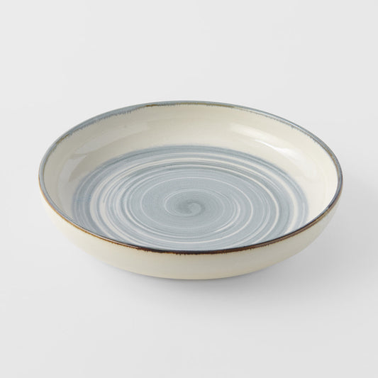 High Rim Plate 22 cm / Glacier Glaze