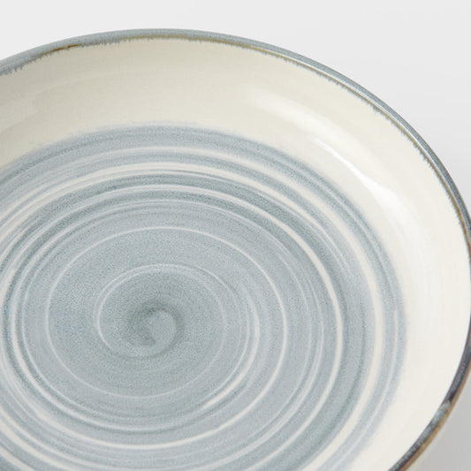 High Rim Plate 22 cm / Glacier Glaze