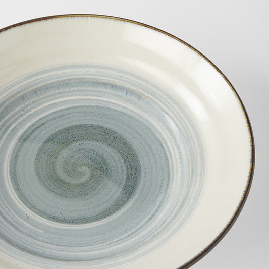 Flat Base Serving  Bowl 28.5 cm, 1200 ml / Glacier Glaze