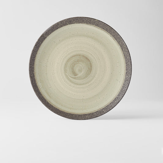 Dinner Plate 28.5cm Nin Rin Glaze - Made In Japan | Japanese Tableware