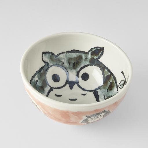 Kids Bowl 16 cm, 700 ml / Owl Peach