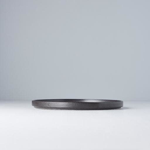 Slab Rim Plate 24 cm / Asphalt Glaze