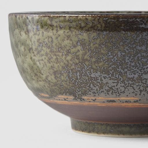 Rounded Deep Bowl 15 cm, 550 ml / Sage Green Glaze