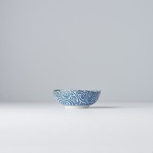 Blue Scroll Sml Bowl 10.5 cm, 100 ml