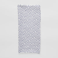 Furoshiki Gift Wrap 50 cm / Wave Pattern On White