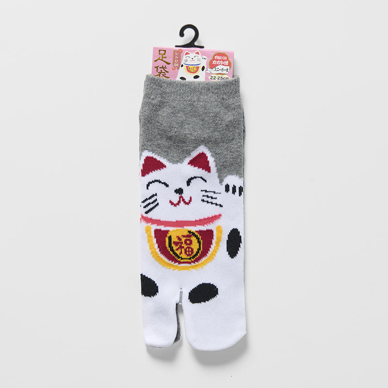 Tabi Ankle Socks / Maneki Design / Grey