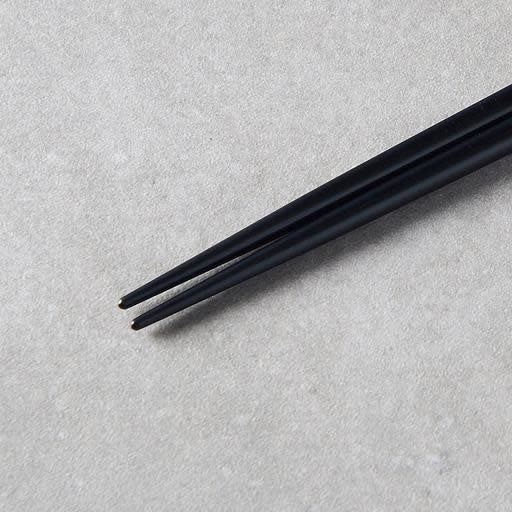 Black Lacquered Natural Wood Chopsticks