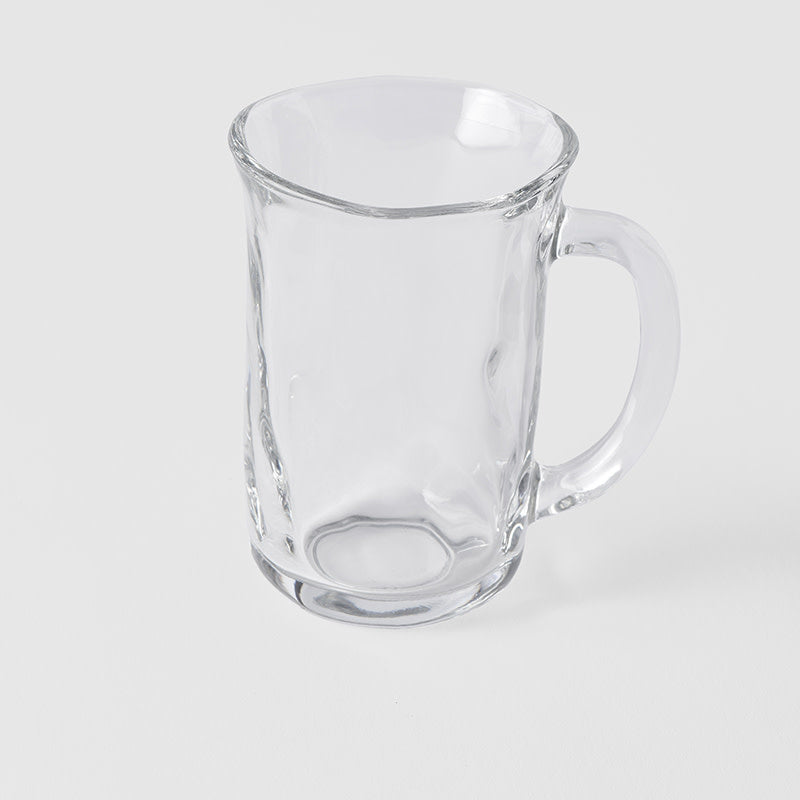 Glass Mug Free Form 9 cm, 280 ml