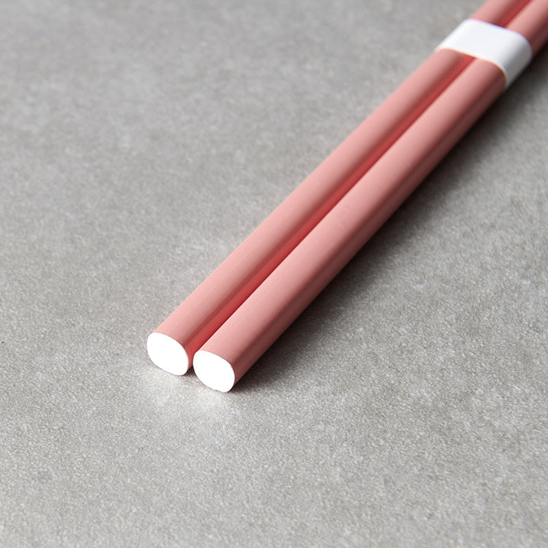 Pink & White Lacquered Chopsticks