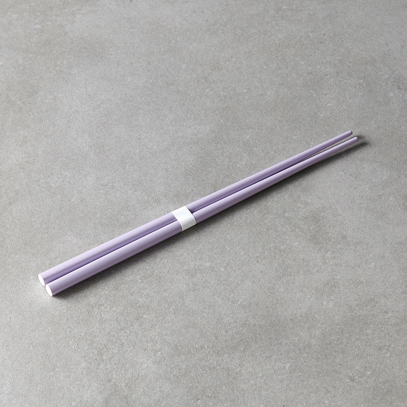 Chopsticks 23 cm / Lavender & White