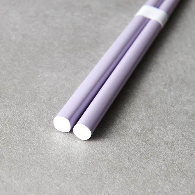 Chopsticks 23 cm / Lavender & White