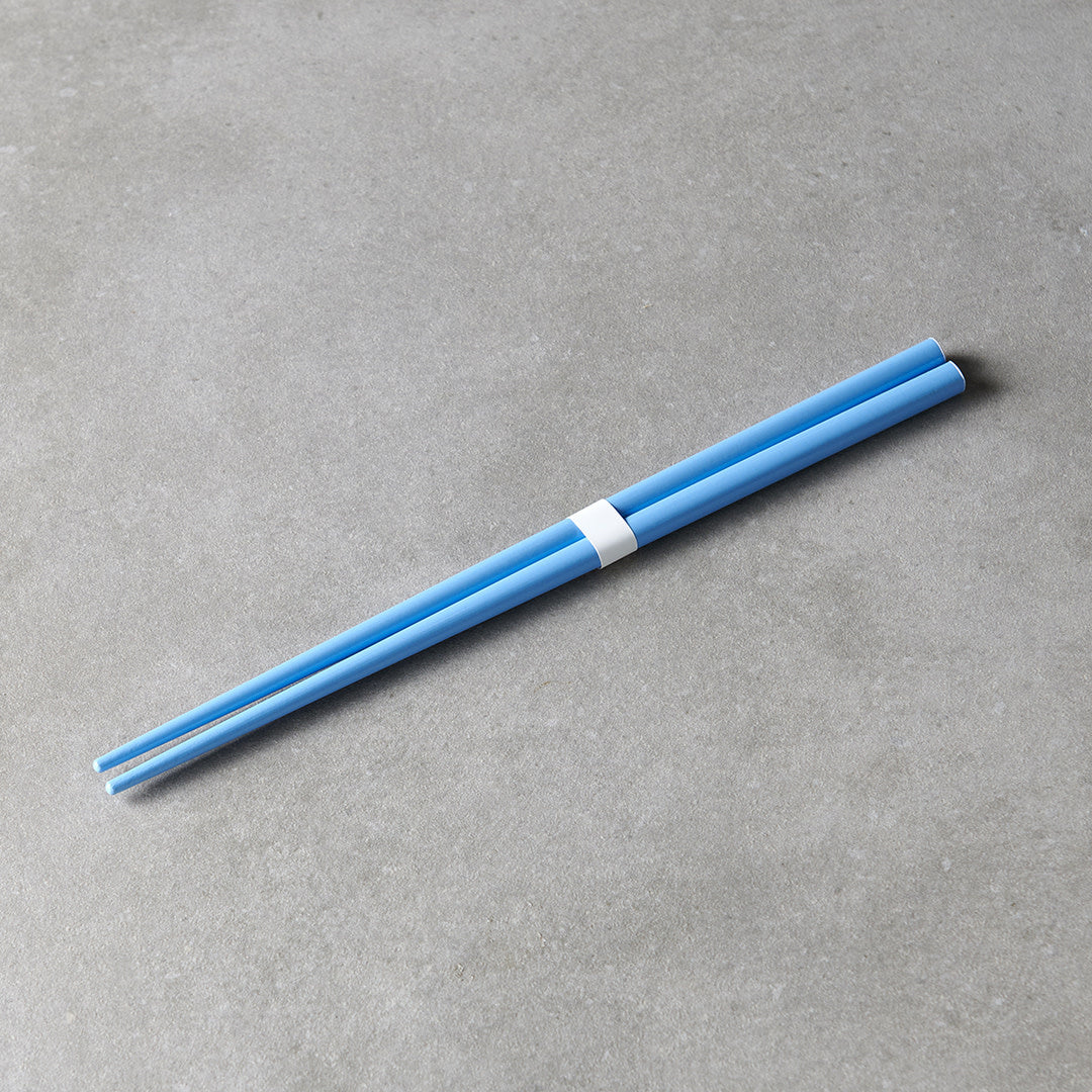 Chopsticks 23 cm / Sky Blue & White