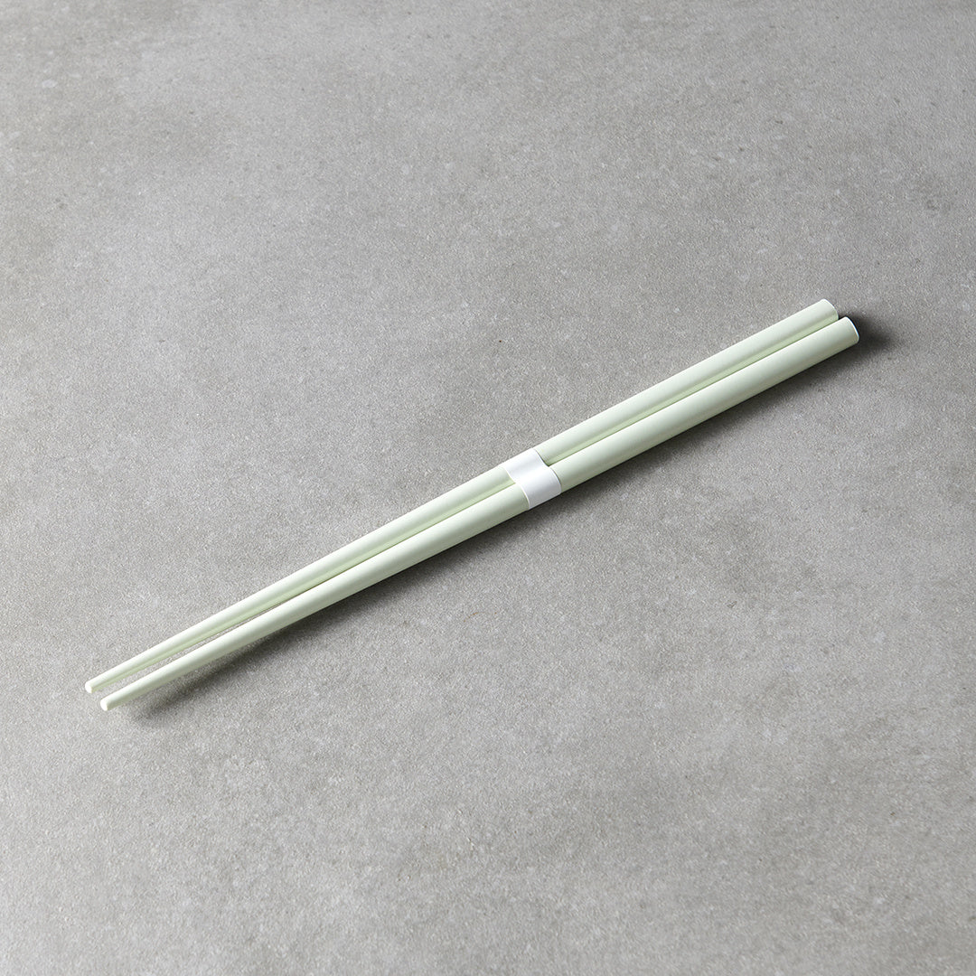 Chopsticks 23 cm / Mint Green & White