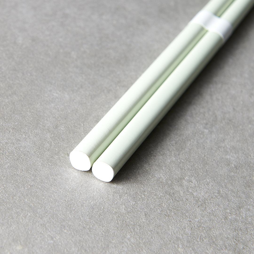 Chopsticks 23 cm / Mint Green & White