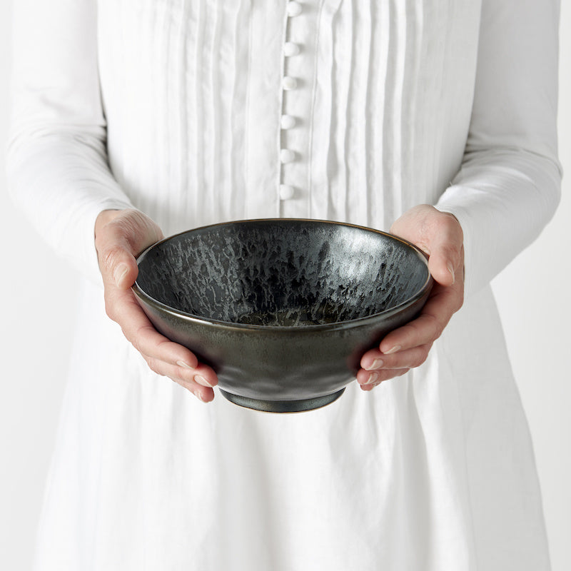 Serving Bowl, 28.5 cm, 1500 ml, Black Pearl Design