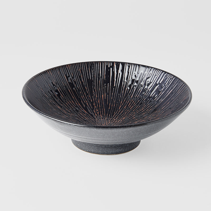 Ramen Bowl, 24.5 cm, 900 ml, Bronze Converging Glaze