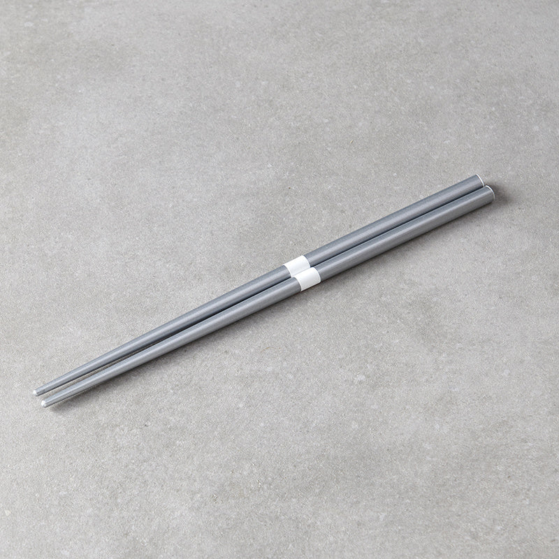 Silver & White Lacquered Chopsticks