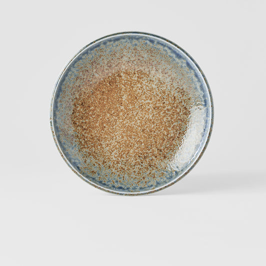 Side Plate 19.5cm Earth & Sky Glaze - Made In Japan | Japanese Tableware