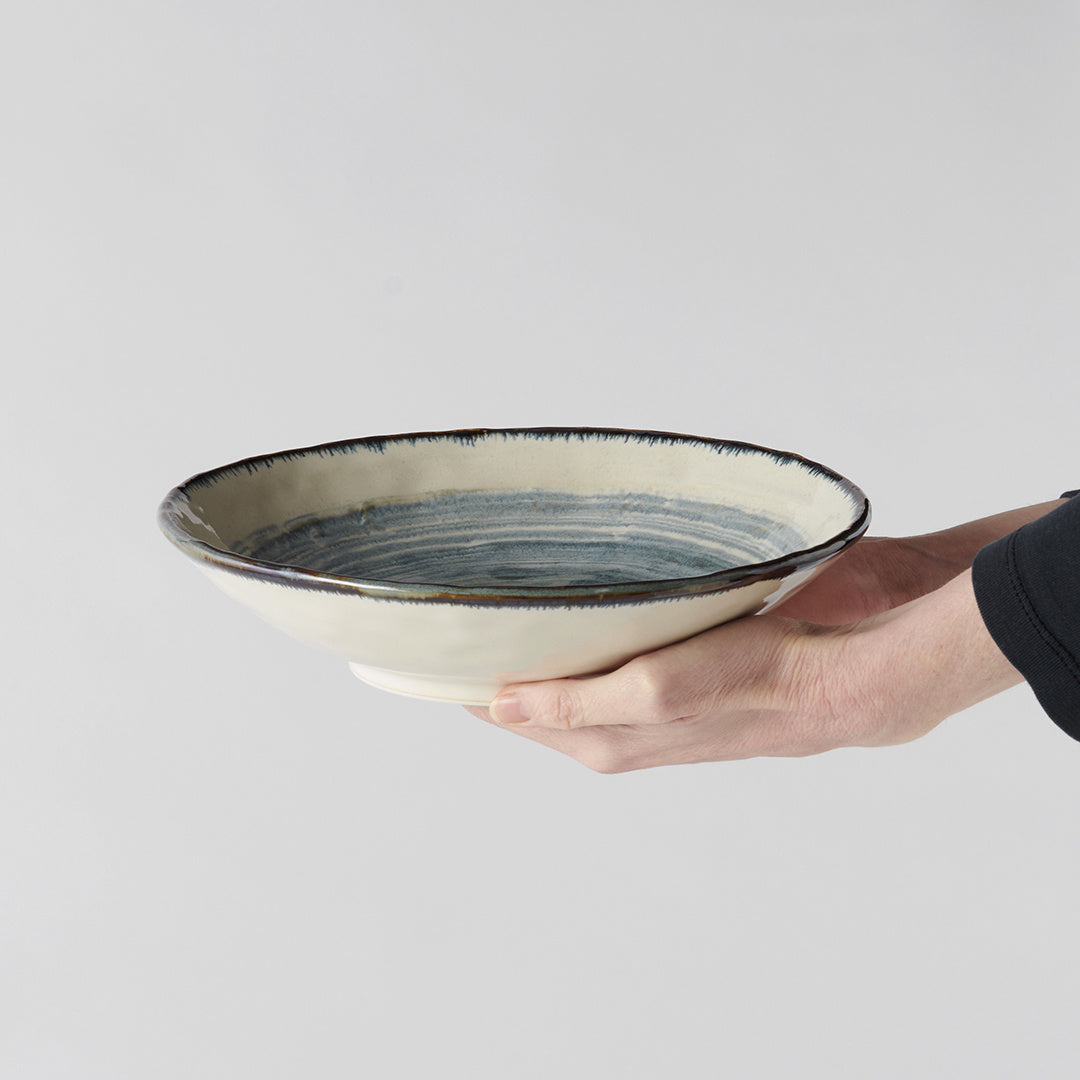 Open Shallow Bowl 24 cm, 700 ml / Glacier Glaze