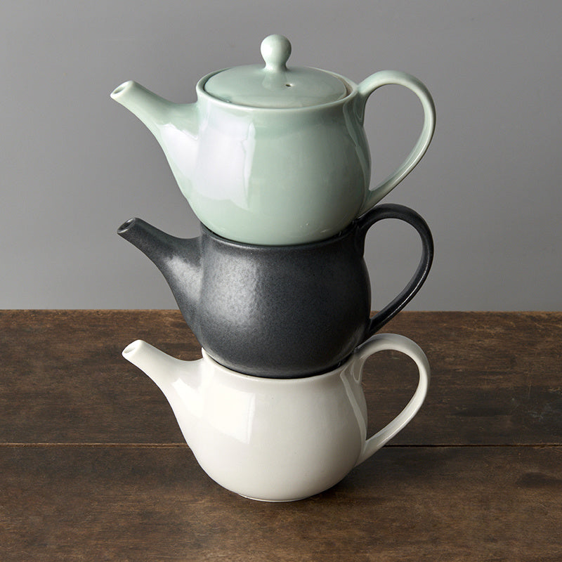 Teapot 400 ml / Matte Black Glaze