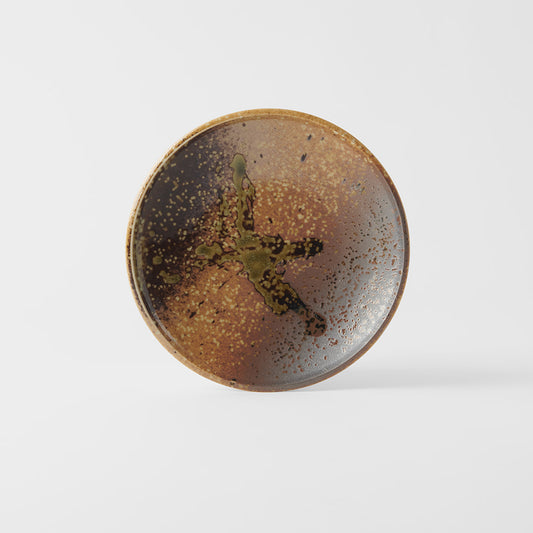 (B-GRADE) Side Plate 19.5cm Wabi Sabi Glaze