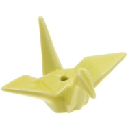 Origami Crane Incense Holder / Yellow