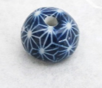 Incense Stand 6.5cm Indigo Asanoha