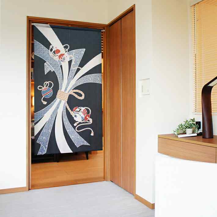 Noren Door Curtain 150cm Lucky Noshi Charms