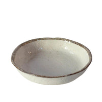 High Rim Plate 19.2 cm / Flax Glaze