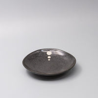 Side Plate Organic Shape 19cm White Dot Design